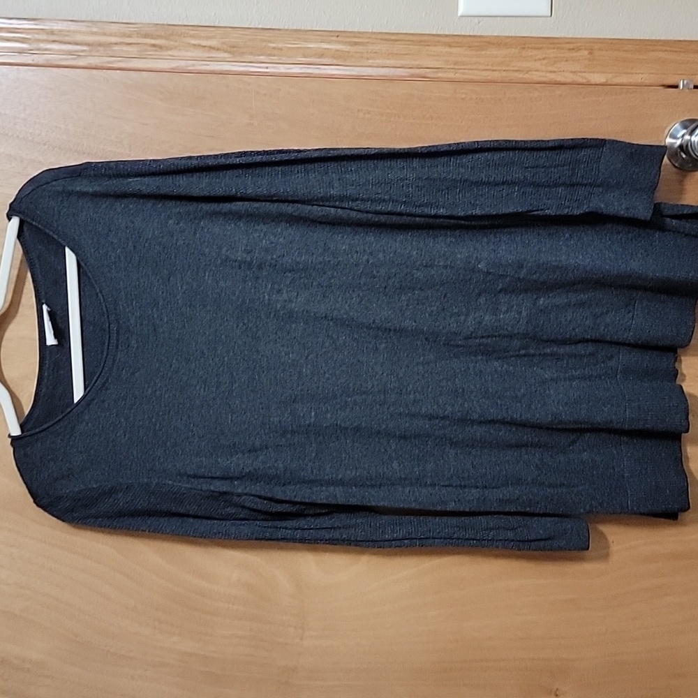 LOFT gray sweater dress size large